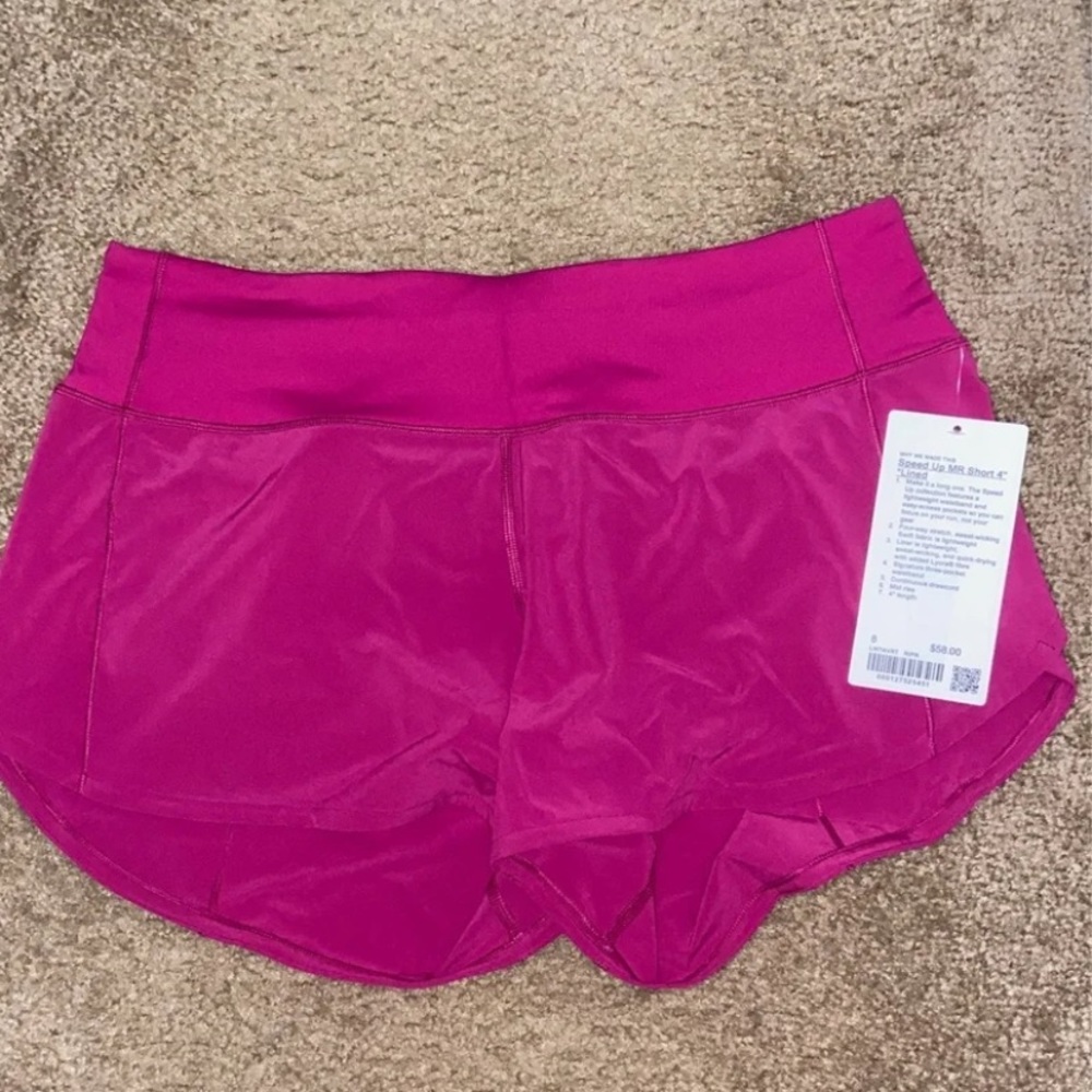 NWT lulu shorts